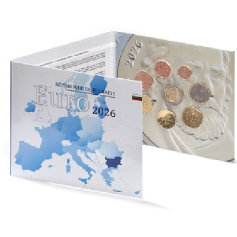 Bulgaria euro set BU 2026 