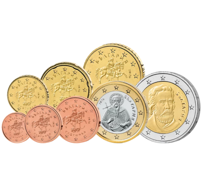 BULGARIA euro set UNC 2026