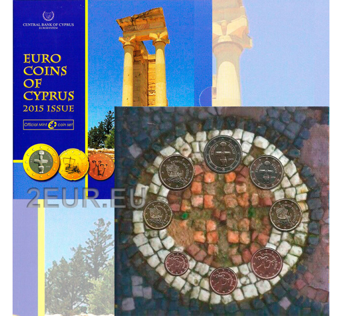 Cipro euro set BU 2015  