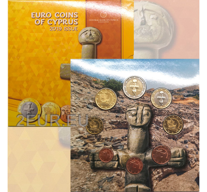 Cipro euro set BU 2019 - Pomos  