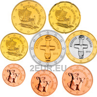 Cipro euro set UNC 2013