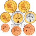 Cipro euro set UNC 2014