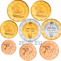 Cipro euro set UNC 2015