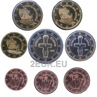Cipro euro set UNC 2021 