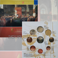 Finlandia euro set BU 2009 - 200° anniversario dell'annessione della Finlandia al Granducato