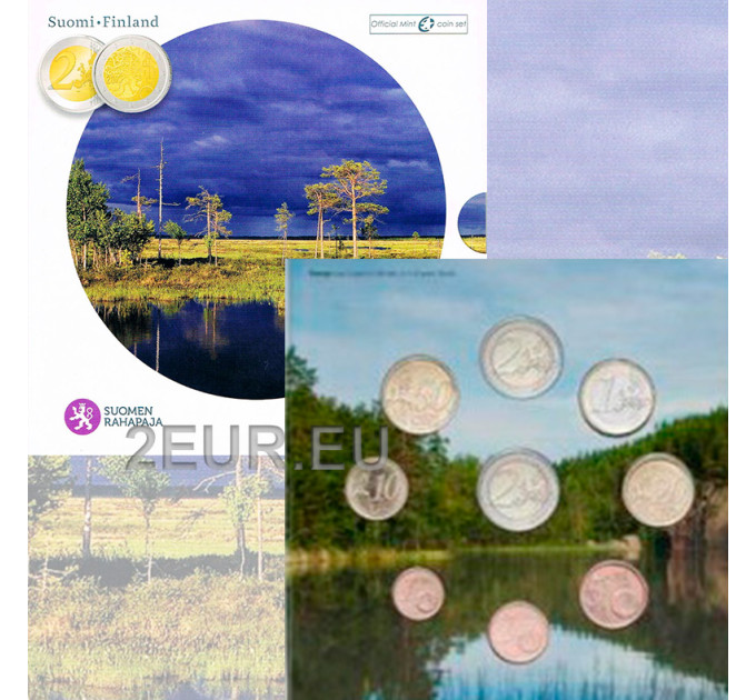Finlandia euro set BU 2010 - Anno della Biodiversità