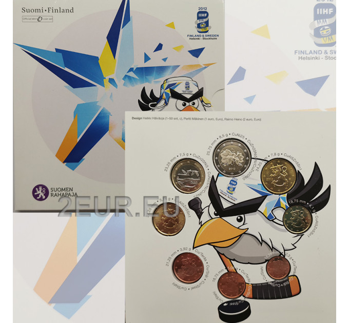 Finlandia euro set BU 2012 - Campionato mondiale di hockey su ghiaccio IIHF