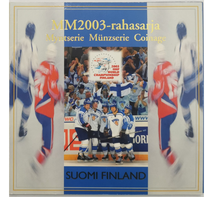 Finlandia euro set BU 2003 - Campionati mondiali di hockey su ghiaccio in Finlandia