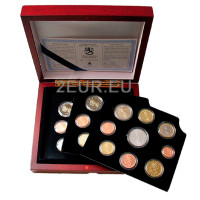 Finlandia Serie di monete in euro PROOF 1999-2001