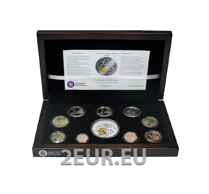 Finlandia Serie di monete in euro PROOF 2010