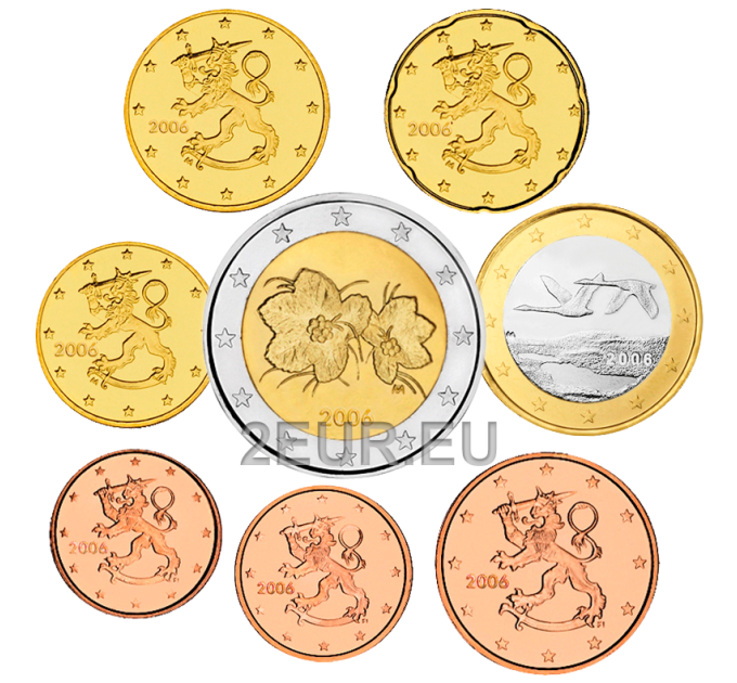 Finlandia UNC 2006 - Set di monete in euro