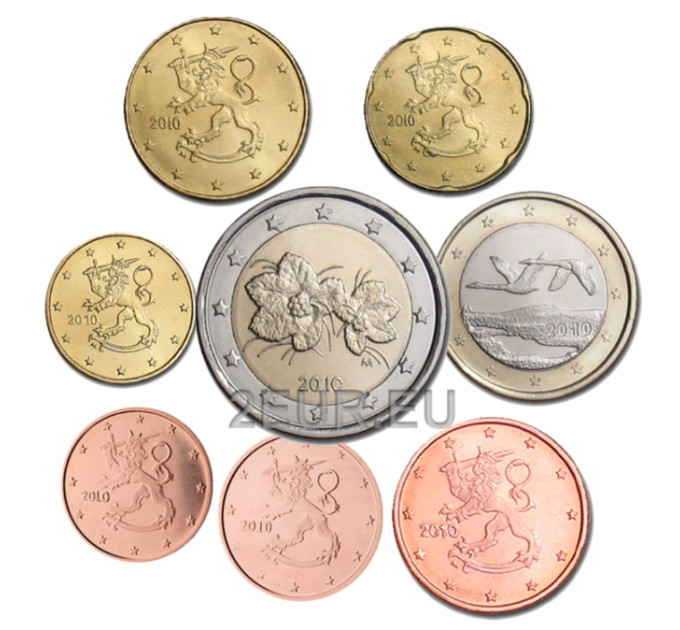 Finlandia UNC 2010 - Set di monete in euro