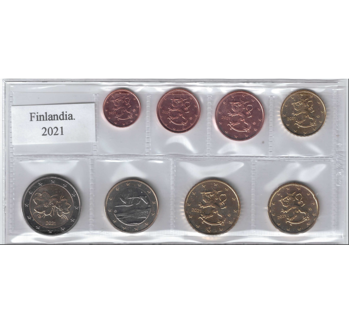 Finlandia UNC 2021 - Set di monete in euro