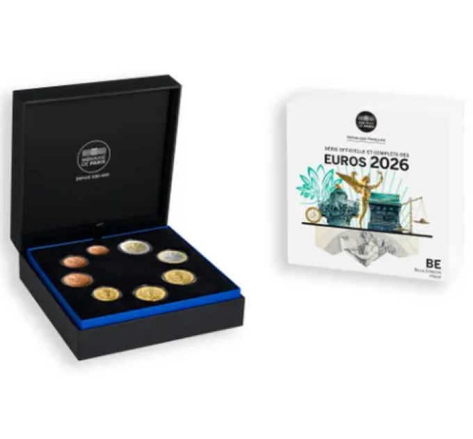 Francia PROOF set 2026 - Set di monete in euro