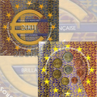 Francia FDC set 2001 - Set di monete in euro