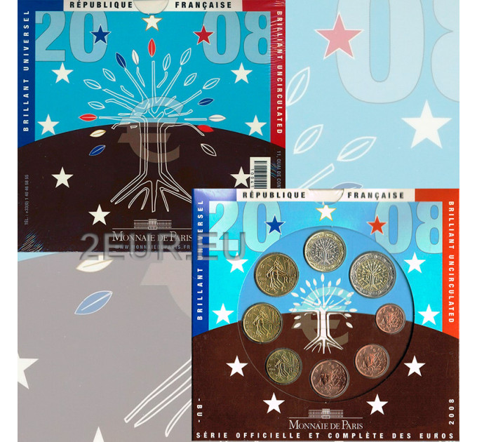 Francia FDC set 2008 - Set di monete in euro