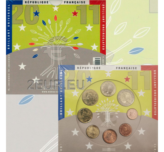 Francia FDC set 2011 - Set di monete in euro