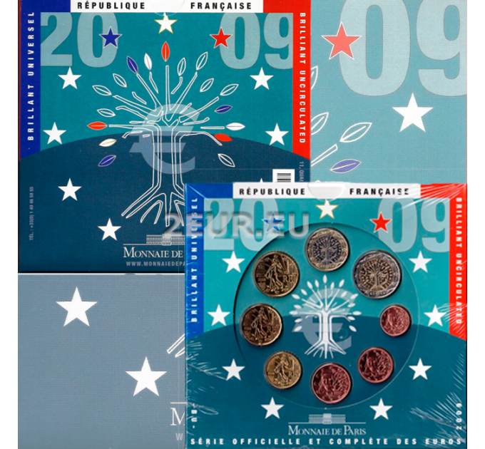 Francia FDC set 2009 - Set di monete in euro