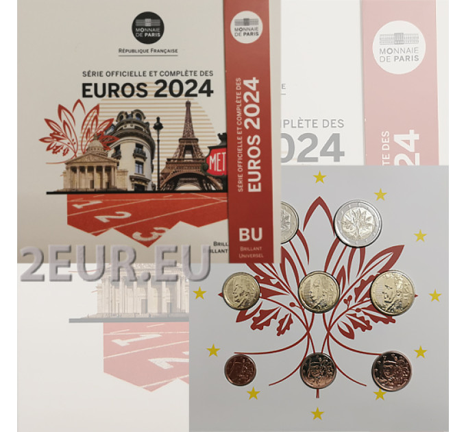 Francia FDC set 2024 - Set di monete in euro