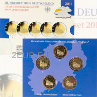 Germania 2 euro proof 2011 - Nord Reno-Westfalia