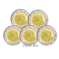 Germania 2 euro UNC 2015 - 30° Anniversario della Bandiera Europea - ADFGJ