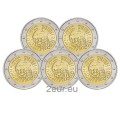 Germania 2 euro UNC 2015 - 25 anni di unità tedesca - ADFGJ