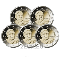 Germania 2 euro UNC 2018 - 100° compleanno di Helmut Schmidt - ADFGJ