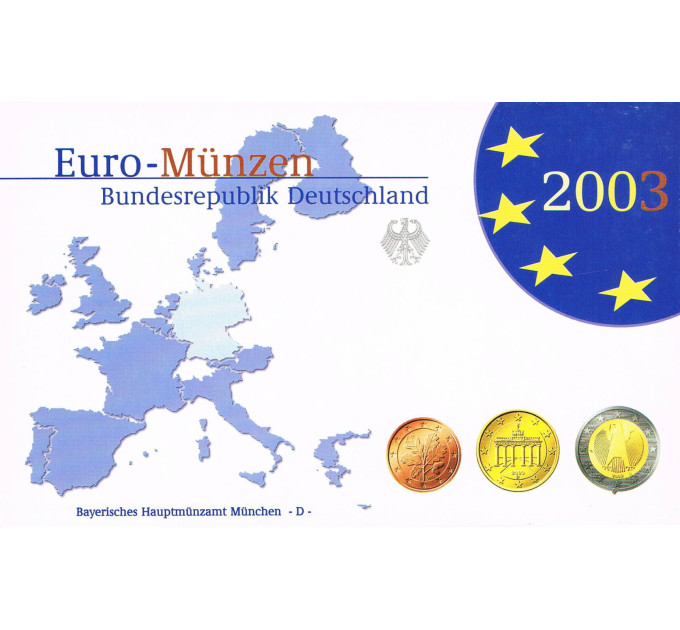 GERMANIA SET PROOF 2003 - D