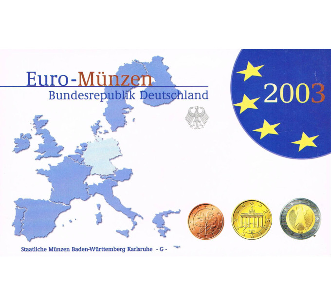 GERMANIA SET PROOF 2003 - G