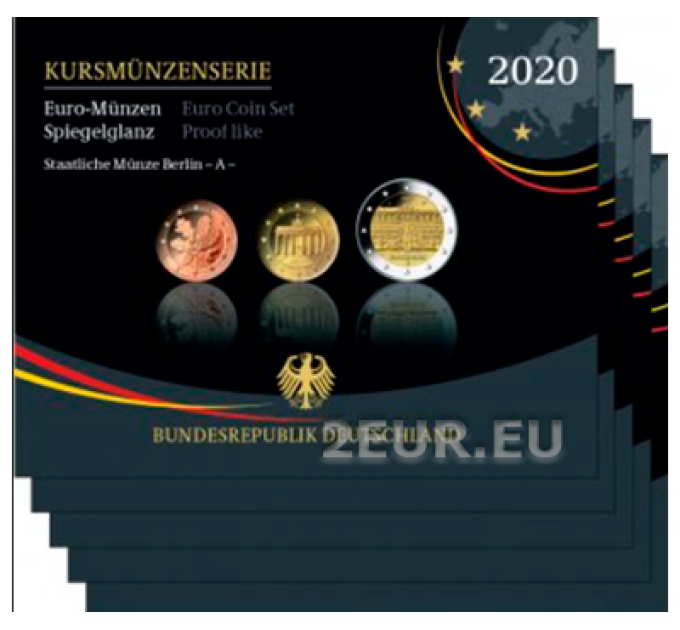 GERMANIA SET PROOF 2020 - ADFGJ