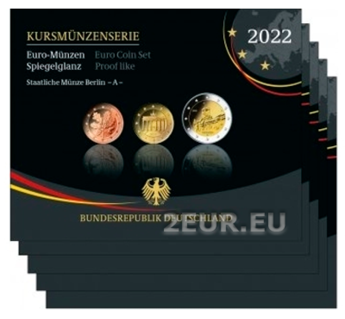 GERMANIA SET PROOF 2022 - ADFGJ