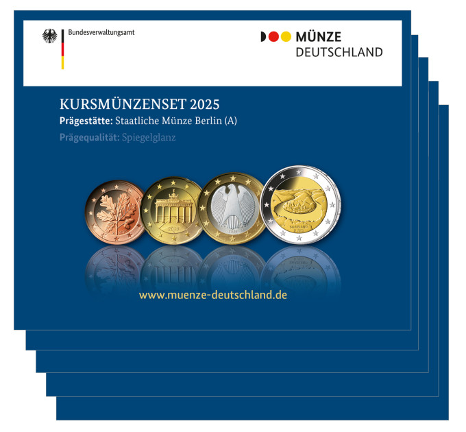 GERMANIA SET PROOF 2025 - ADFGJ