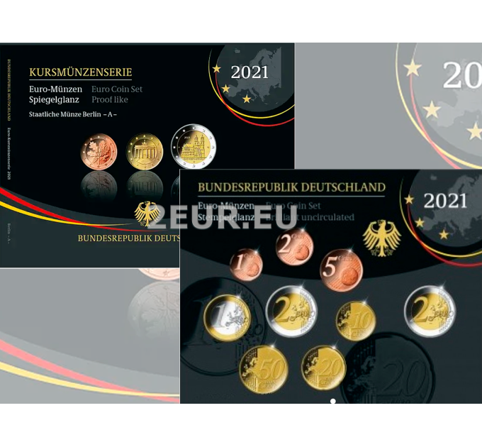 Germania 2021 - euro set BU  