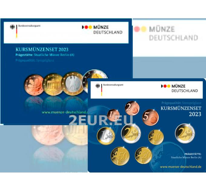 Germania 2023 - euro set BU  