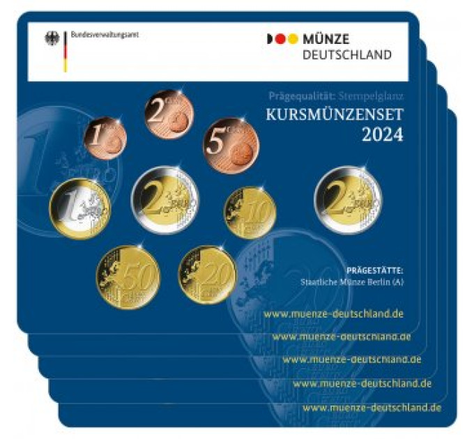 Germania euro set BU 2024