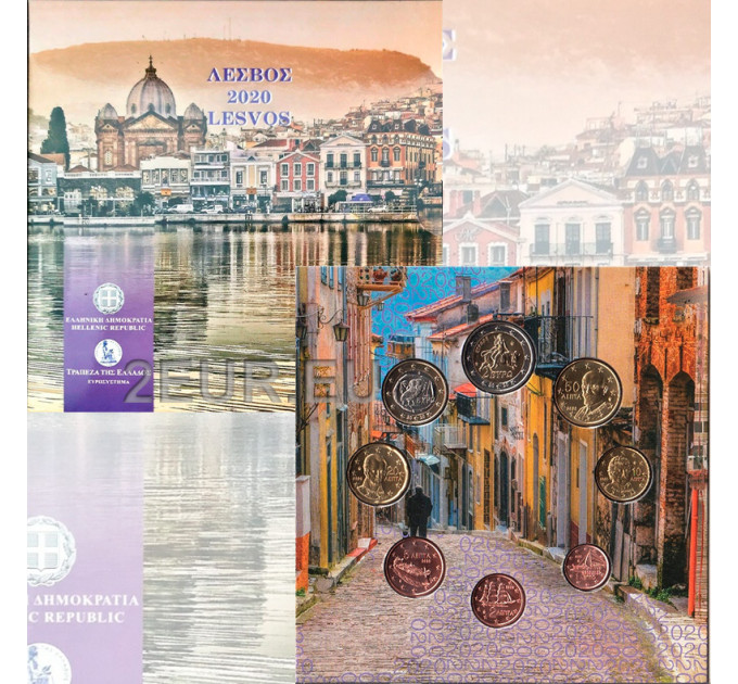 Grecia euro set BU 2020 - euro set BU - Lesbo