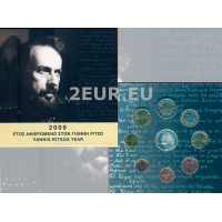 Grecia euro set BU 2009 - euro set BU - 100° compleanno di Yannis Ritsos