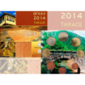 Grecia euro set BU 2014 - euro set BU - Tracia