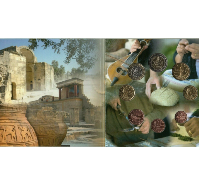 Grecia euro set BU 2017 - euro set BU - Creta