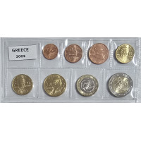 Grecia euro set UNC 2002 Grecia euro set UNC 2002