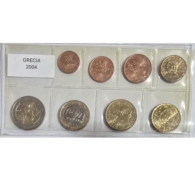 Grecia euro set UNC 2004
