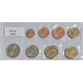 Grecia euro set UNC 2005