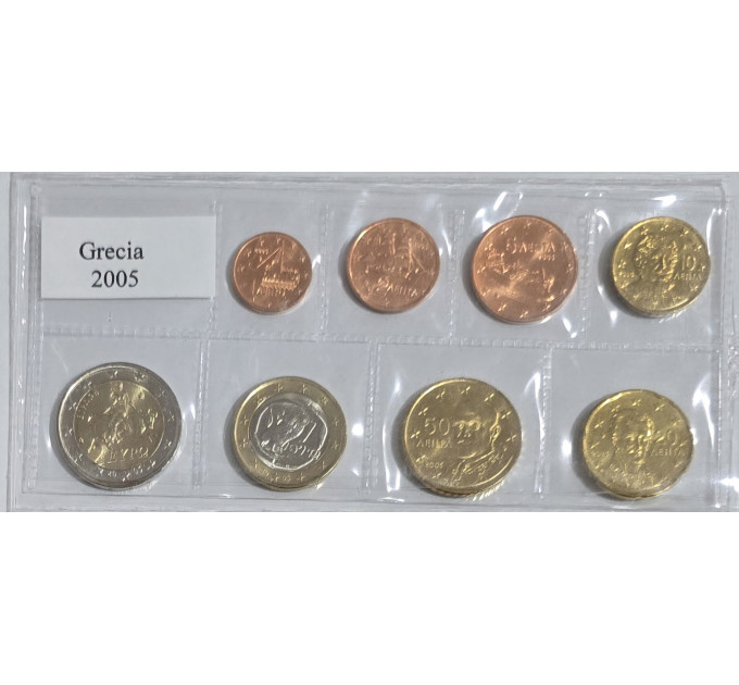 Grecia euro set UNC 2005