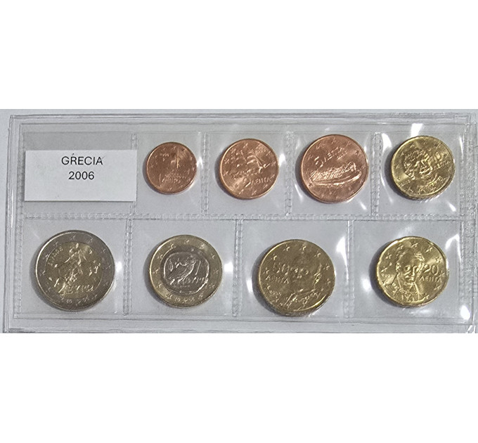 Grecia euro set UNC 2006