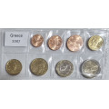 Grecia euro set UNC 2007