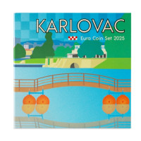 Croazia euro set BU 2025 - Carlovac