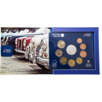 Italia Set Euro FDC + Moneta in argento da 5 euro 2025 - 120° anniversario dell'Automobile Club