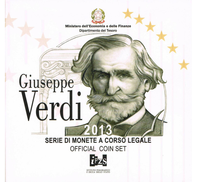 Italia Set Euro FDC 2013 - Giuseppe Verdi