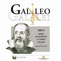 Italia Set Euro FDC 2014 - Galileo Galilei