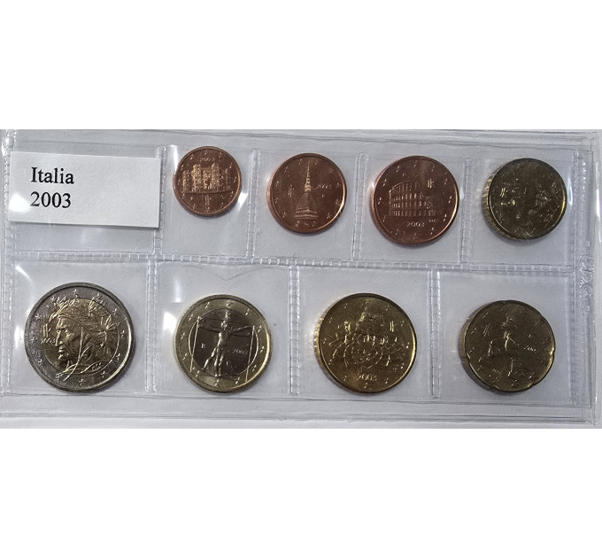 Italia euro set UNC 2004